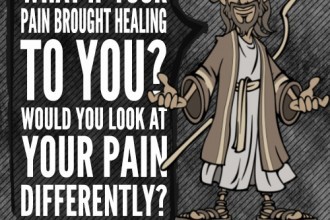 What if your pain brought healing to you? Would you look at your pain differently?