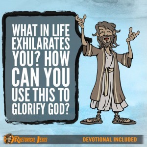 What In Life Exhilarates You? How Can You Use This To Glorify God?