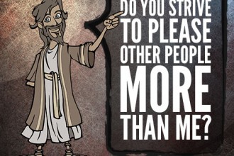 Do You Strive To Please Other People More than Me?